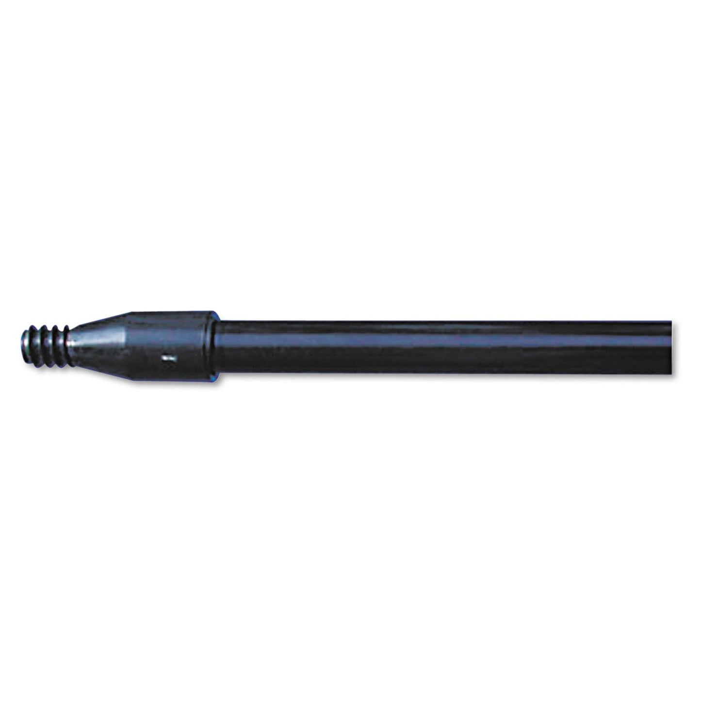 Boardwalk Bwk636 Fiberglass Broom Handle, Nylon Plastic Threaded End, 1'' Dia. X 60'' Long, Black