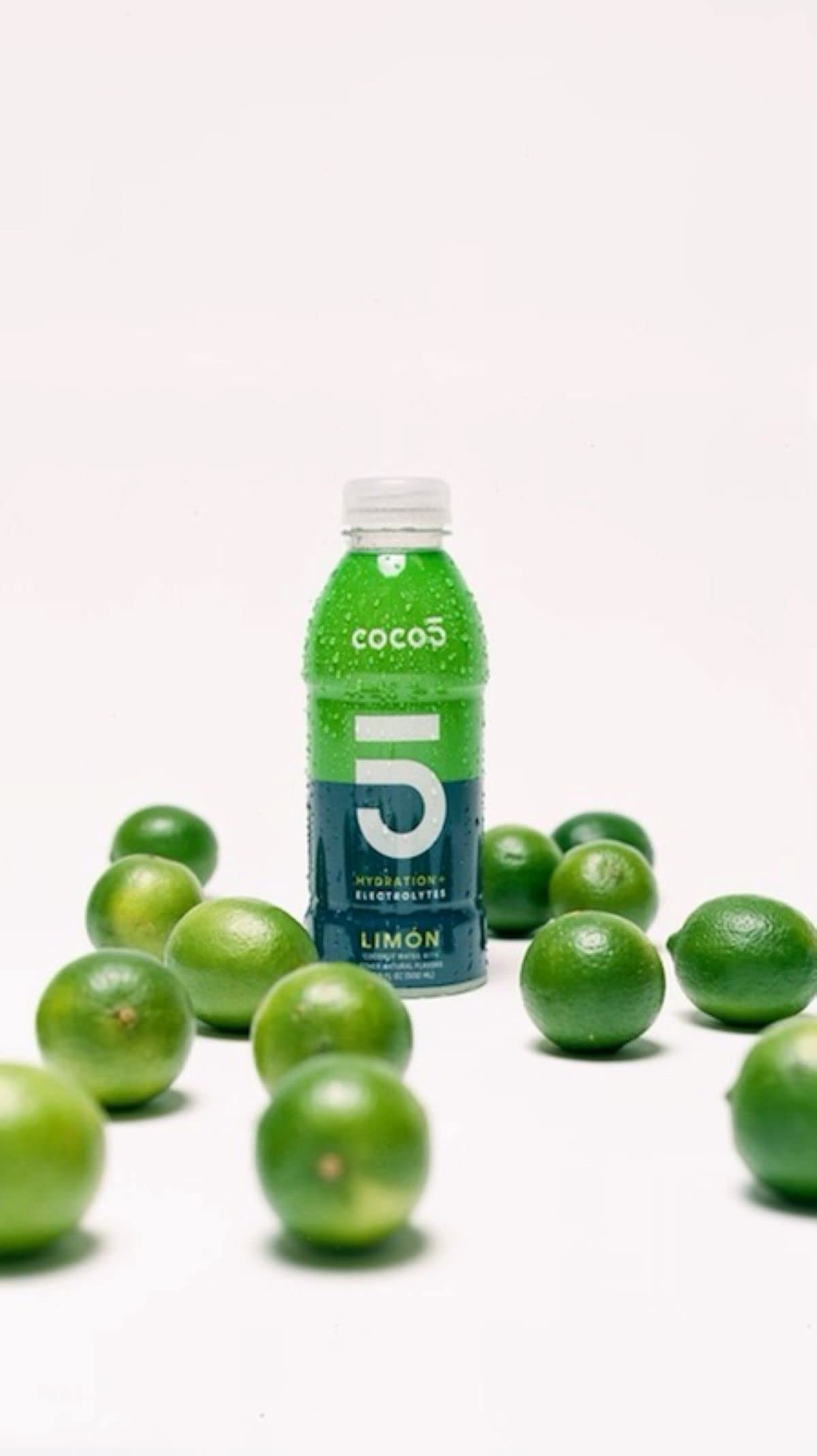 Coco5 Clean Sports Hydration Limon Flavor | 100% Natural | 50% Less Sugar | Nothing Artificial | Non-Gmo | Gluten Free | Develop