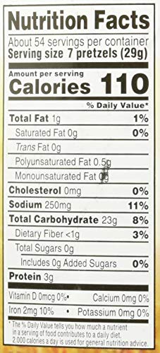 Wellsley Farms Old Fashioned, Baked Pretzel Sticks (Net Wt 55 Oz.)