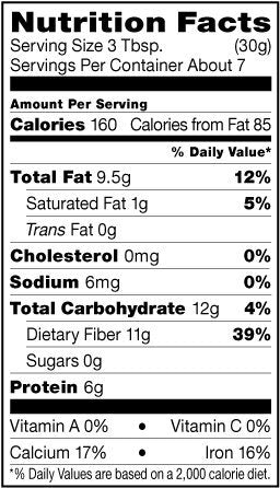 Pure Living - Organic Sprouted Chia Seeds, 2 Packs - 8 Ounce Each