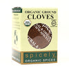 Spicely Organic Cloves Powder 0.40 Ounce ecoBox Certified Gluten Free