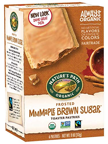 Toaster Pastries, Brown Sugar Maple Cinnamon, Frosted (6 Per Box), Organic, 11 Oz.