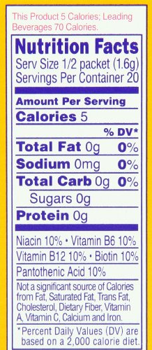 Crystal Light On The Go Energy Citrus, 10 Count (Pack Of 12) - Packaging May Vary