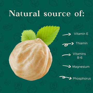 Premium Natural Toasted Hazelnuts, 64Oz (4 Lb) - Small Batch Roasted, Blanched, Non-Gmo, Batch-Tested Gluten & Peanut-Free, Vega