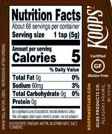Koops - Mustard Deli Style - Case Of 12 - 12 Oz(D0102H5Wz0X)