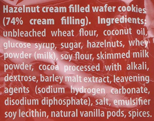 Loacker Quadratini Wafer Hazlenutx, 250G