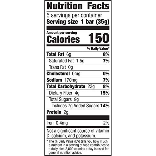 Nature Valley Soft-Baked Muffin Bars, Blueberry, Snack Bars, 5 Bars, 6.2 Oz (Pack Of 6)