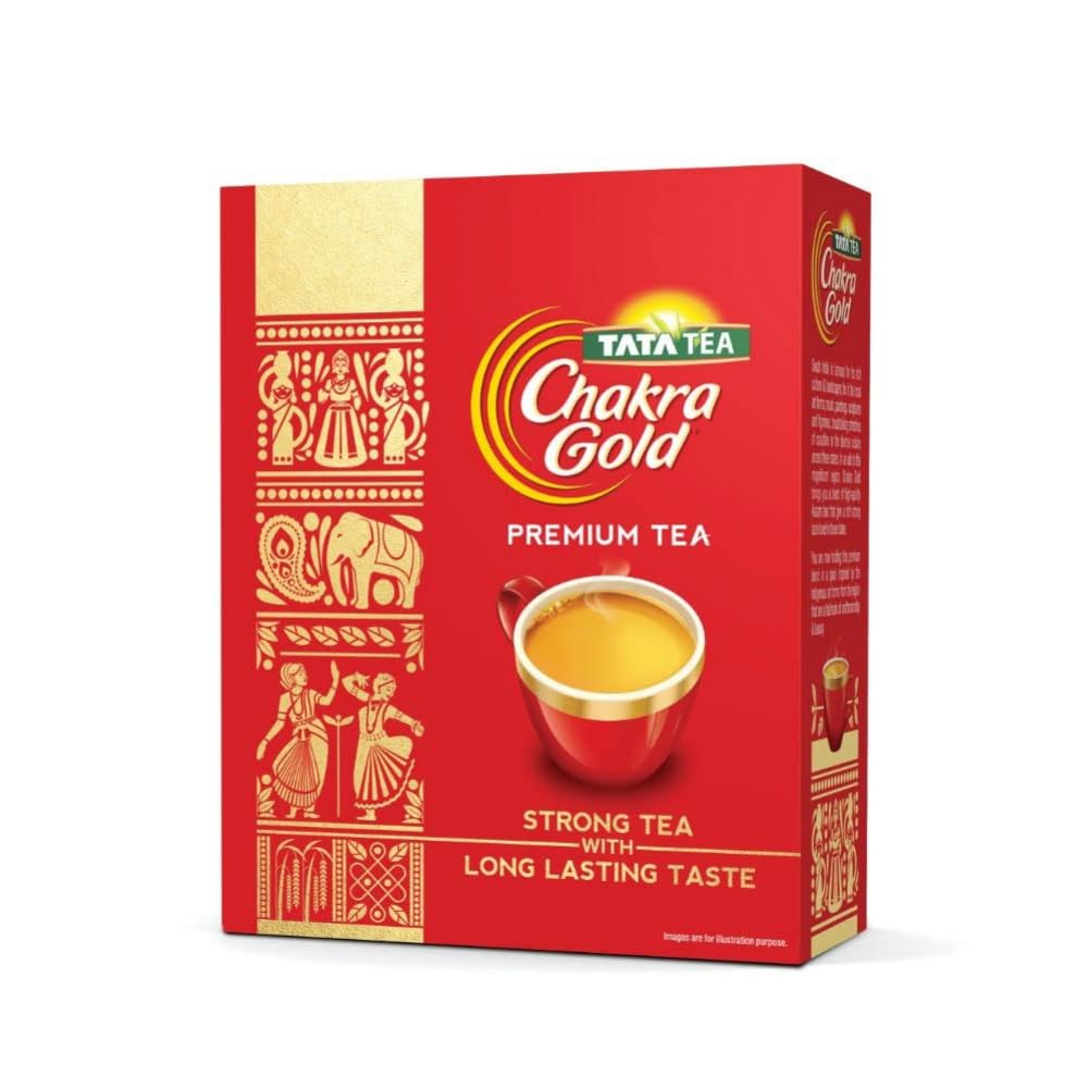 Tata Tea Chakra Gold Dust Tea | Strong Tea With Long Lasting Taste |Black Tea | 500 Grams