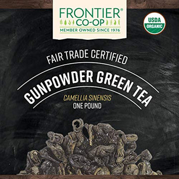 Frontier Herb Green Tea - Gunpowder - Bulk - 1 Lb_Ab
