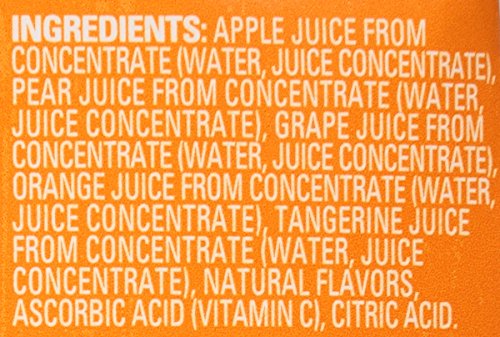 Juicy Juice Orange Tangerine, 4.23 Ounce Boxes, 8 Count (Pack Of 5)