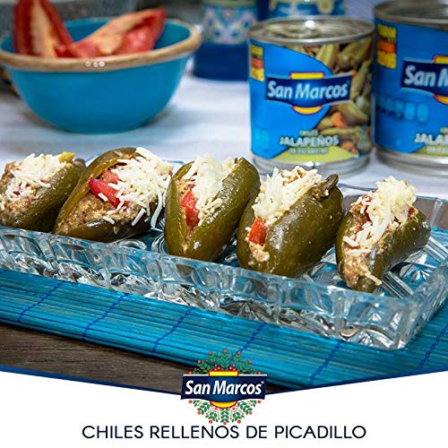 San Marcos Whole Jalapenos, 6 Lb - Handpicked Jalapeno Peppers, 97 oz, Perfect for Cooking and Snacking