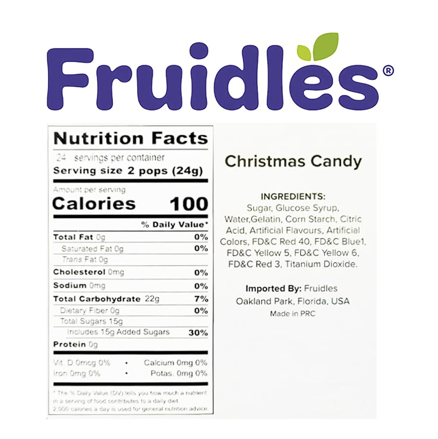 Fruidles Penguin Lollipops And Candy Rings Suckers, Fat-Free, Individually Wrapped (Penguin Candy Rings, 24-Pack