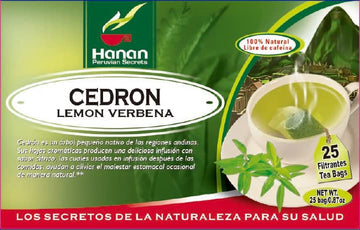 Lemon Verbena 25 Teabags Of Cedron Herbal Tea All Natural Lemon Beebrush From Peru Used To Add Lemon Flavor In Cooking Perfumes