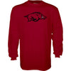 Arkansas Razorbacks Long Sleeve T Shirt Team Color Icon, Xx-Large