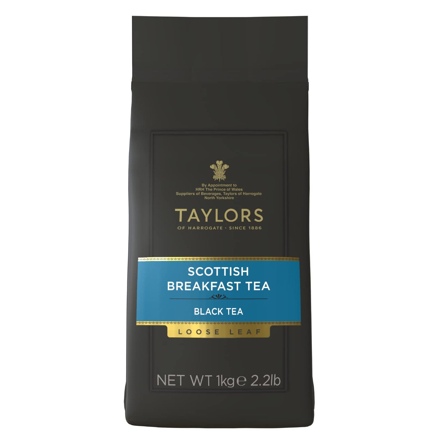 Taylors Of Harrogate Scottish Breakfast Loose Leaf, Kilo Bag, 35.27 Ounce