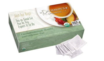 Davidsons Organics, Hibiscus Flowers, 100-count Unwrapped Tea Bags(Pack of 1)