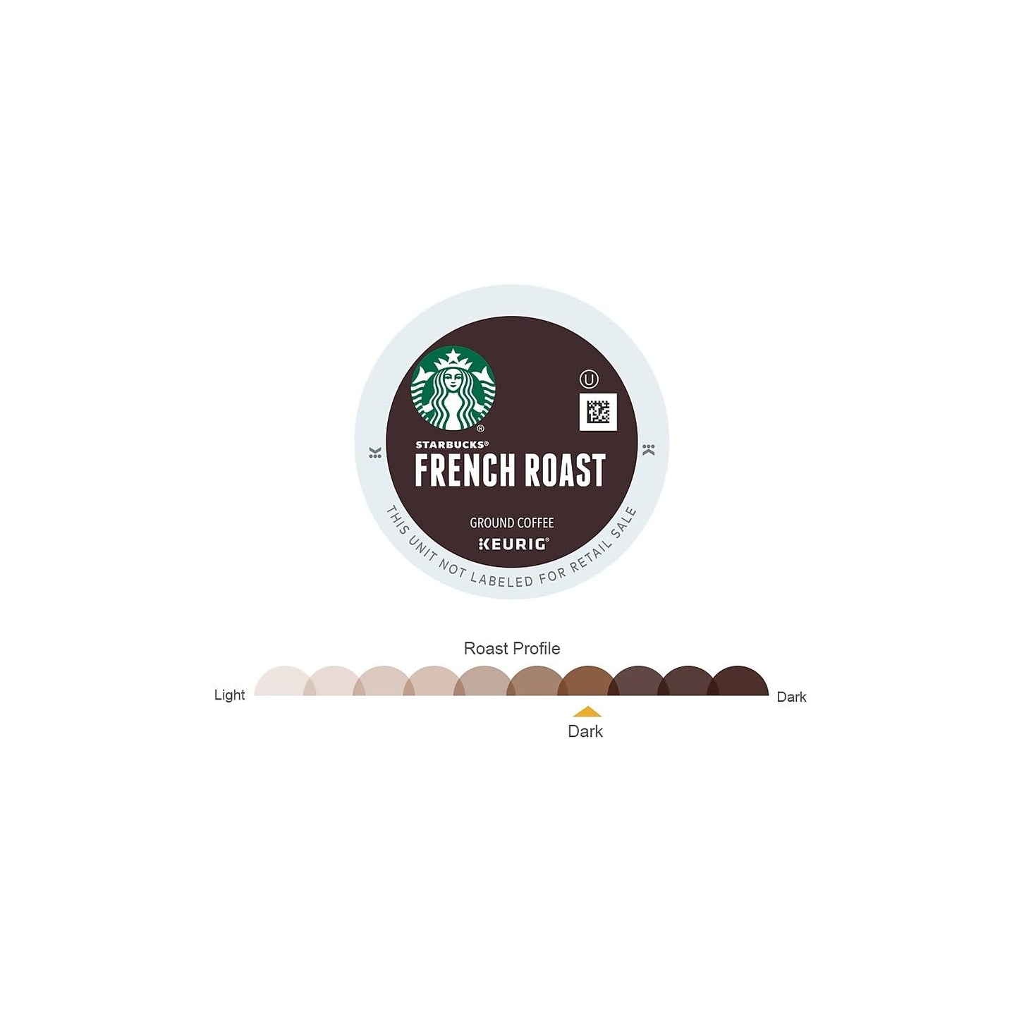 Starbucks French Roast Coffee K-Cup Pods, Dark Roast, 96 Count, Model SYNCHKG123891