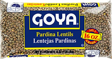 Goya Foods Pardina Lentils, Dry, 16 Ounce (Pack Of 24)