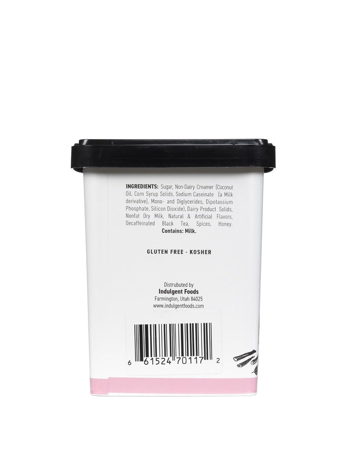 Pacific Chai Decaf Vanilla Chai Latte, Instant Powered Dry Chai Tea Latte Beverage Mix, Gluten Free, Kosher, 9 Ounce (Pack Of 1)