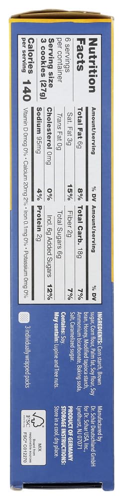 Schar Cookie Honeygrams, 5.6-Ounce 2Pack