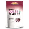 Organic Dulse Flakes - Sun Dried, Wild Crafted, North Atlantic Dulse - Palmaria Palmata (4 oz)
