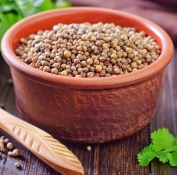 Spicy World Coriander Seeds Whole 3.5 Ounce Bag - Pure, Vegan, All Natural, Product Of India (Dhania)