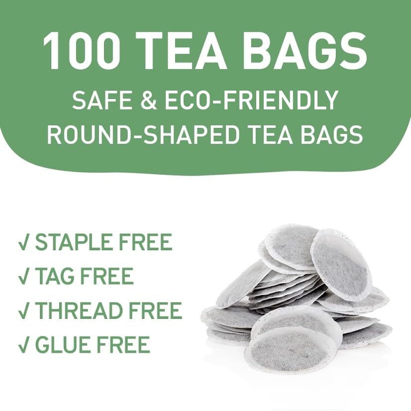HANDPICK Masala Chai Tea Bags, Strong & Aromatic, Blended with Spices, 100 Count, Eco-conscious Round Bags