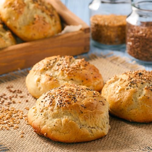 Elan Organic Flax Seed, 9 Oz, Whole Seeds, Raw Seeds, Non-Gmo, Vegan, Gluten-Free, Kosher, High In Fiber, Gels Easily