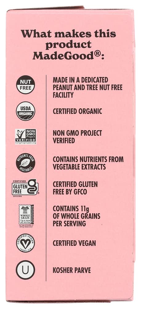 Madegood Organic Strawberry Granola Minis, 4.25 Oz