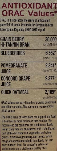 Grain Berry Raisin Bran With Onyx Sorghum - 16.6 Ounce Box