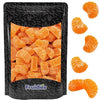 Fruidles Orange Gummi Slices Candy, Sugar Coated Gummies, 8 Ounce Pack