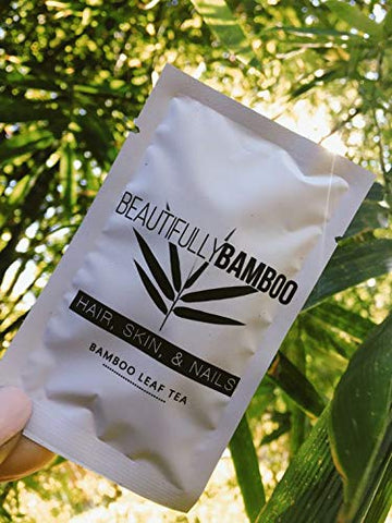 Bamboo Tea - Rich In Organic Silica- For Healthy Hair, Skin & Nails- 30 Day Challenge!
