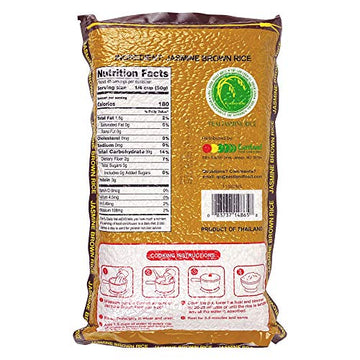 Asian Best Brown Rice, 5 Pound (Pack Of 6)