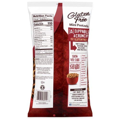 Snyders of Hanover Gluten Free Mini Pretzels 6 Pack6