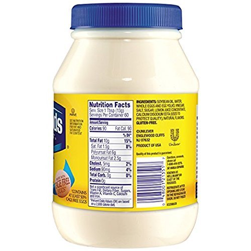 Hellmanns Real Mayonnaise - 3 Pack - 30 Oz