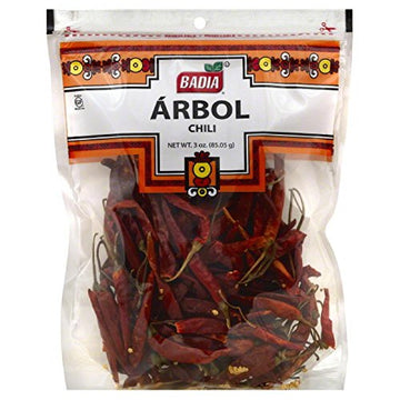 Badia Arbol chili 3oz