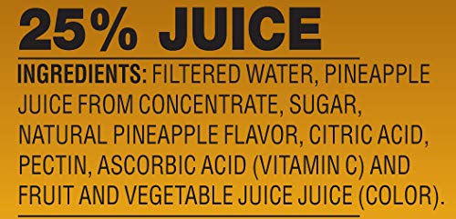 Langers Pineapple Cocktail Juice, 15.2 Fl Oz, Pack of 12