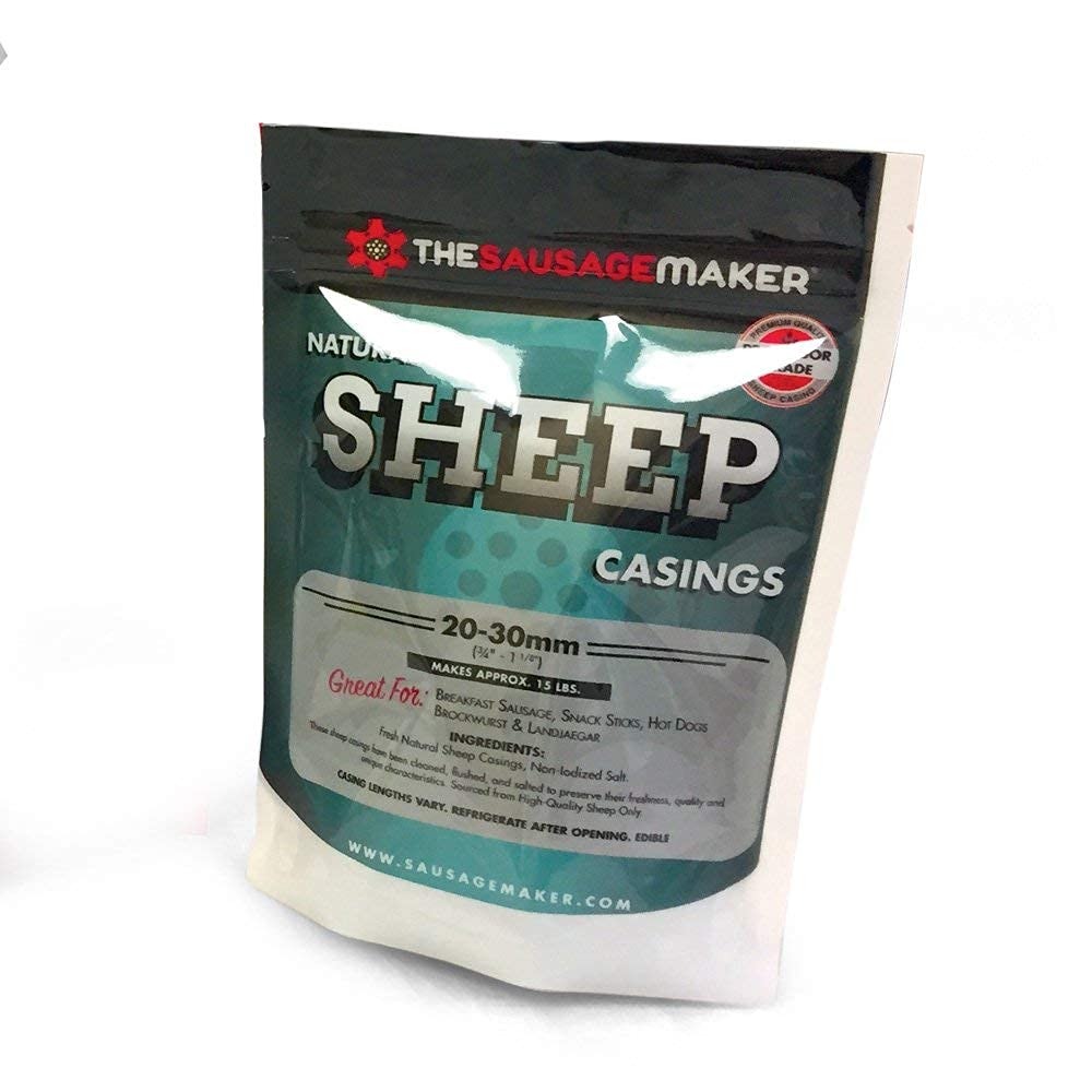 The Sausage Maker - TWO PACK Home Pack Natural Sheep Sausage Casings (2)