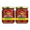 Sun-Dried Tomatoes in Oil, 16oz (Pack of 2) Julienne Cut with Herbs by CALIFORNIA SUN DRY | Gluten-Free and Antioxidant Rich