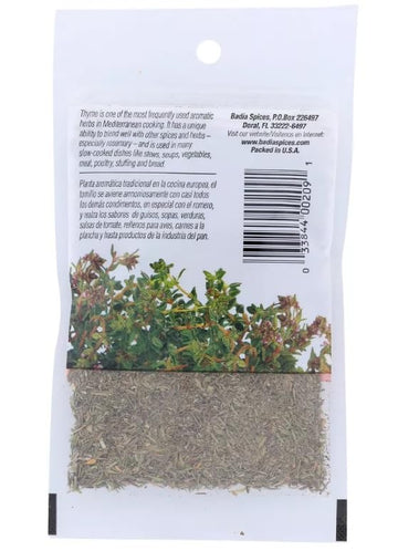 Badia Thyme Leaves, 0.5-Ounce (Pack Of 12)