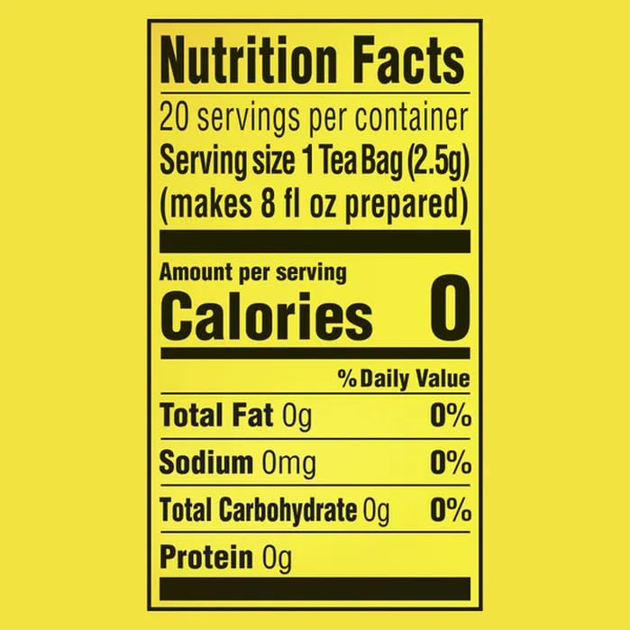 Lipton, America'S Favorite Tea, Black Tea, Tea Bags, 20 Ct (Pack Of 2)