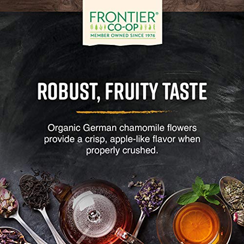 Frontier Co-Op Organic Chamomile Flowers, Whole - 1.66Oz Bag, Dried Chamomile Flowers, Perfect For Organic Chamomile Tea, Skincare Uses & More, Kosher