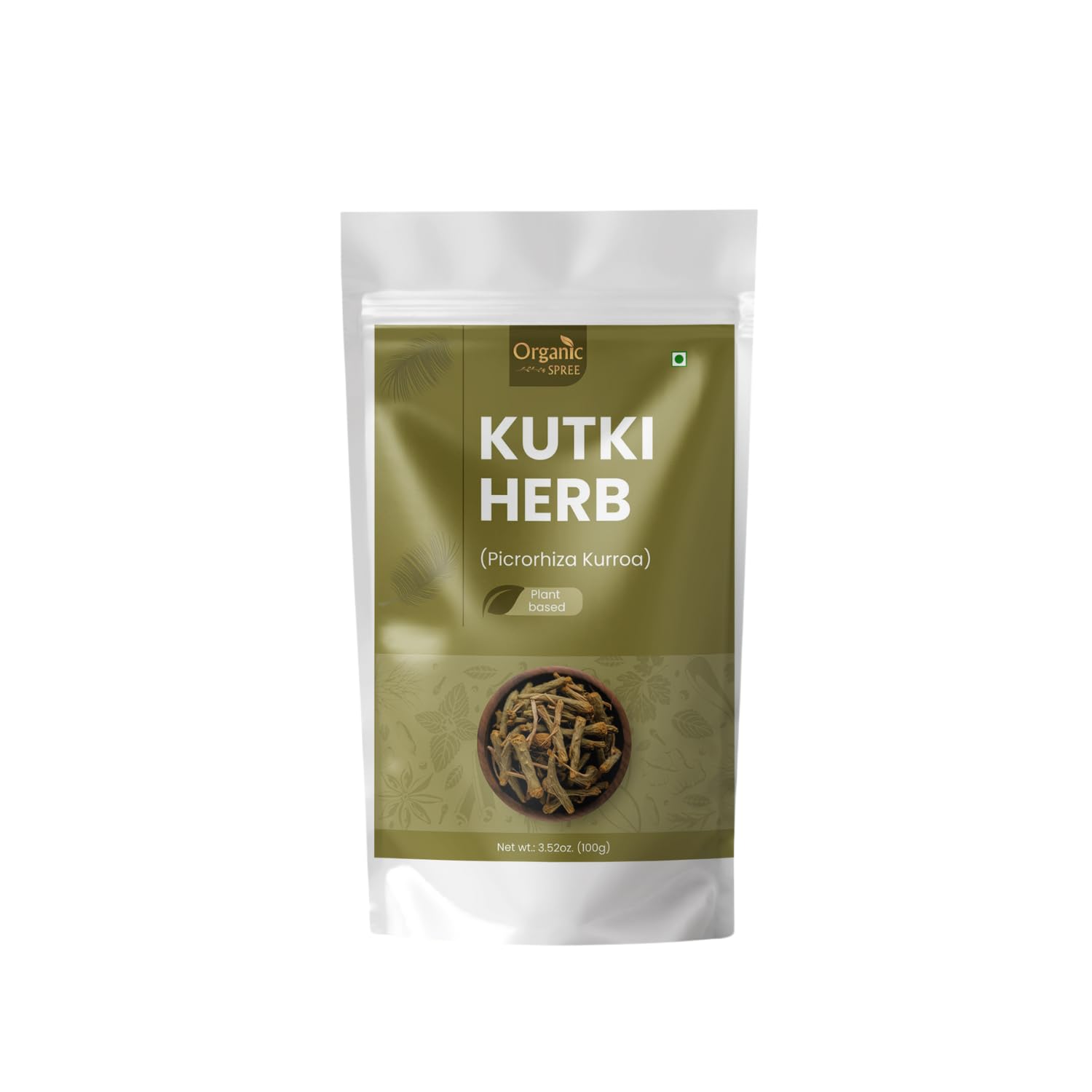 Kutki Herb 100gm (3.52oz) Picrorhiza Kurroa - Katuka Rohini - Pure and Natural 100gm