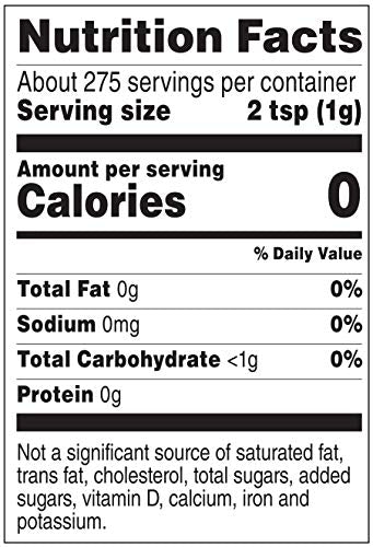 large online retailer Brand - Happy Belly Granulated Zero Calorie Stevia Sweetener Packet 9.7 ounce (Pack of 1)