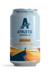 Athletic Brewing Company Non-Alcoholic Beer - Wits Peak - Low-Calorie, 100% Vegan - 12 Pack x 12 Fl Oz Cans