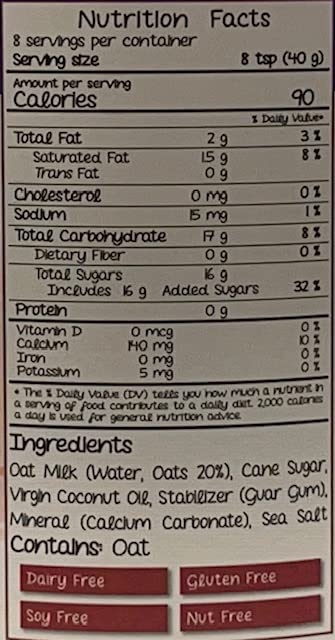 KC Commerce Sweetened Condensed Oat Milk, Dairy Free, Gluten Free, 11.25oz Combo with Wooden Spoon, Pack of 3