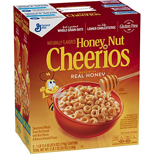 general Mills Honey Nut cheerios, 55 oz
