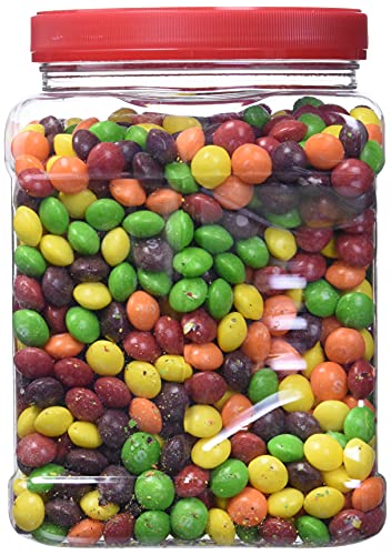 Skittles Original Fruity Candy Jar, 54 Ounce, Orange, Model 22608