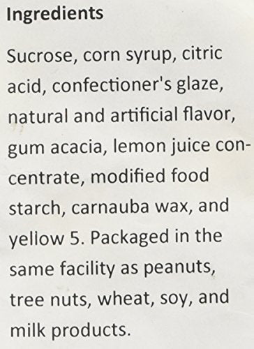 Ferrara Pan Candy Company Individually Wrapped Lemonheads, 1 Lb.