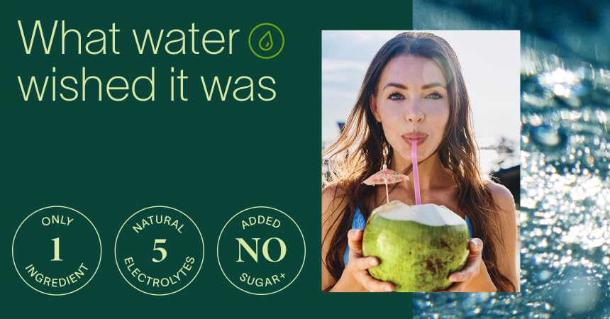 Zico 100% Coconut Water, NO added Sugar, Refreshingly Delicious, Hydration with Electrolytes, 16.9 Fl Oz (Pack of 12)